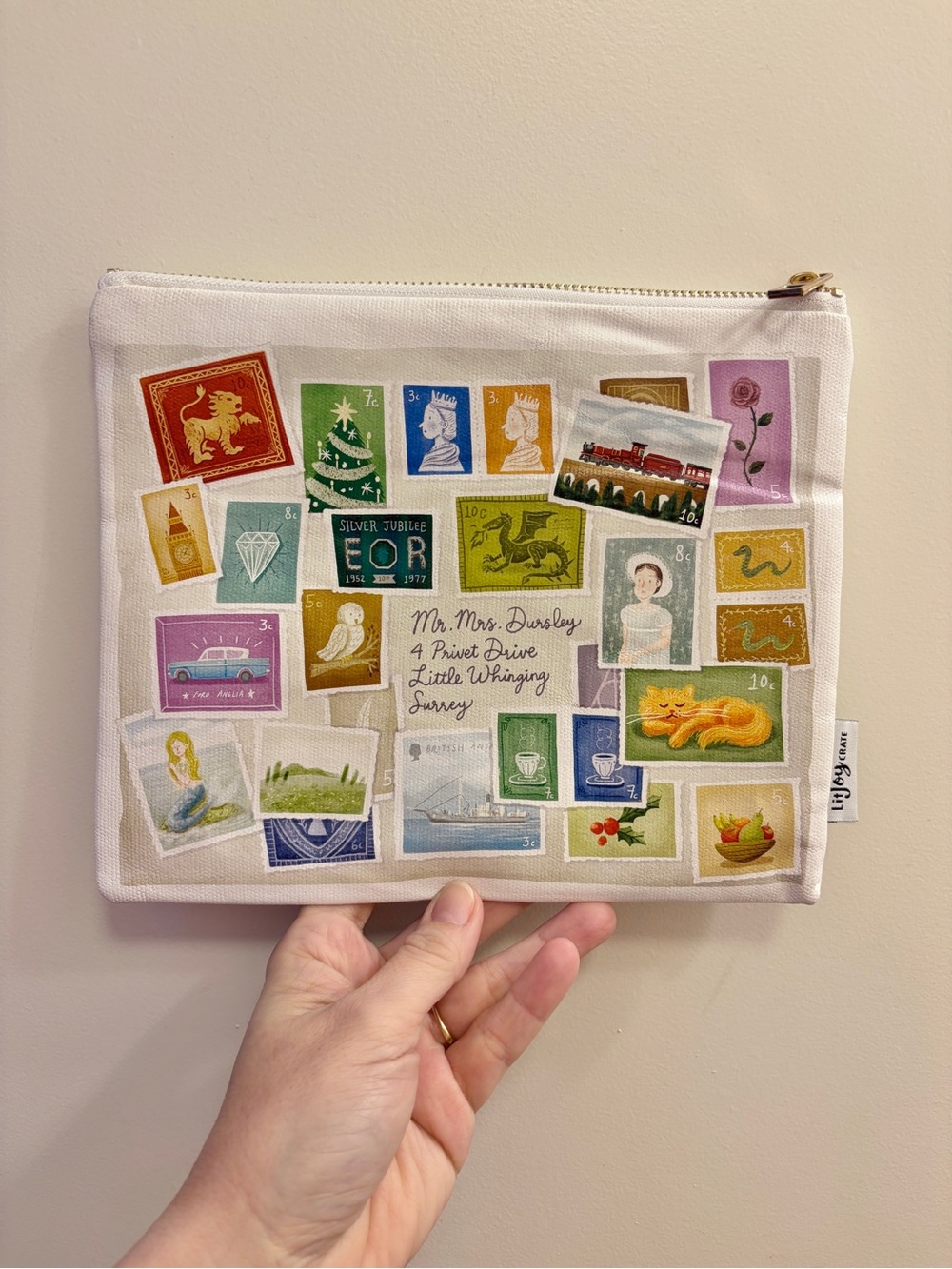 Harry Potter LitJoy crate exclusive travel makeup pouch